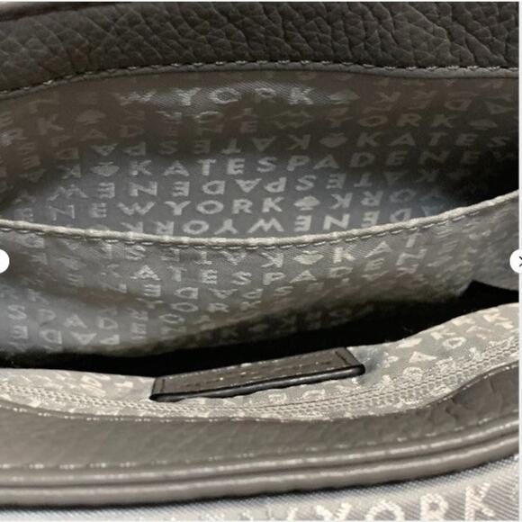 Kate Spade Mulberry Street Alecia Slate Pebbled Leather Crossbody Shoulder Bag - Picture 7 of 11